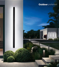 Carregar imagem no visualizador da galeria, MIRODEMI® Black Outdoor Waterproof LED Wall Lamp With App Control Model
