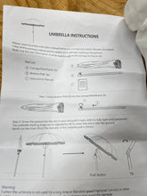 Load image into Gallery viewer, Kbrellaoutlets Patio Umbrella with UPF 50+ Protection, 8 Ribs, Push Button Tilt - Versatile Outdoor Shade for Garden, Courtyard, and Beach

