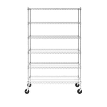 Cargar imagen en el visor de la galería, 18&quot; x 48&quot; x 72&quot; 6-Tier Wire Rack
