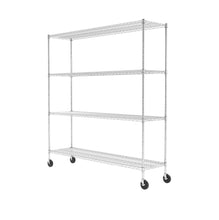 Cargar imagen en el visor de la galería, 18&quot; x 72&quot; x 72&quot; 4-Tier Wire Rack
