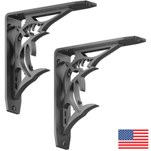 Cargar imagen en el visor de la galería, BillFish Heavy Duty Steel Brackets for Shelving

