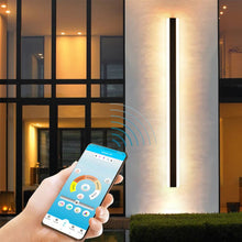 Cargar imagen en el visor de la galería, MIRODEMI® Black/White/Gold Outdoor Waterproof LED Wall Lamp With App Control Model
