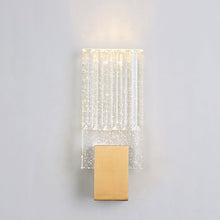 Cargar imagen en el visor de la galería, Ribbed Crystal Wall Sconce
