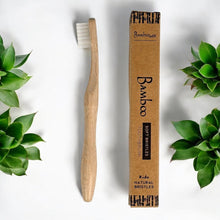 Load image into Gallery viewer, Bamboo Kids Toothbrush | Compostable Bristle

