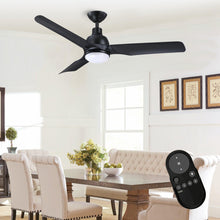 Carregar imagem no visualizador da galeria, 52&quot; Cason Induatrial Downrod Mount Reversible Ceiling Fan with LED Lighting and Remote Control
