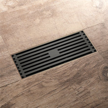 Load image into Gallery viewer, Oil rubbered bronze brass shower drain 4 or 8 inch  with ABS base
