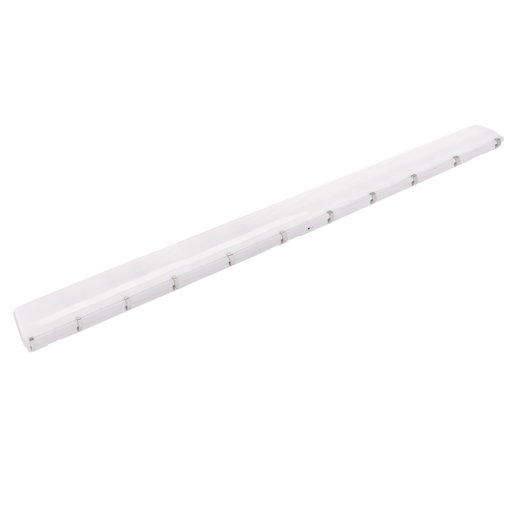 8ft LED Vapor Tight Light - Selectable Wattage(80W/70W/60W) & CCT(3000K/4000K/5000K), 10,400lm, 0-10V Dimmable, DLC 5.1 Certified