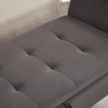 Carregar imagem no visualizador da galeria, 51.5&quot; Bed Bench with Storage Grey Velvet
