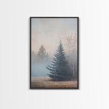 Carregar imagem no visualizador da galeria, Canvas Print of an Autumn Tree on a Serene Path, Fall Wall Art, Best Gift Idea, Seasonal Decor, Modern Farmhouse, Autumn Landscape Art
