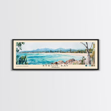 Load image into Gallery viewer, Byron Bay, Australia Watercolor Beach Print, Vacation Gift, Australia Wall Art, Beach Painting, Beach Decor, Beach Painting
