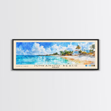 Cargar imagen en el visor de la galería, Junkanoo Beach, Bahamas Watercolor Print, Vacation Gift, Bahamas Wall Art, Beach Painting, Beach Decor, Beach Or Lakehouse Art
