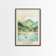 Load image into Gallery viewer, Ly Son, Vietnam Watercolor Print, Vacation Gift, Vietnam Wall Art, Beach Painting, Beach Decor, Beach Or Lakehouse Art
