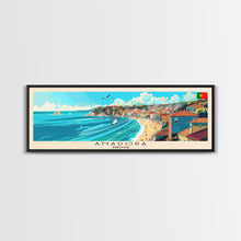 Carregar imagem no visualizador da galeria, Amadora Portugal Travel Print Wall Art, Panoramic City Art, Travel Art, Wall Decor, Vacation Gift, Framed Canvas Print Or Metal Art
