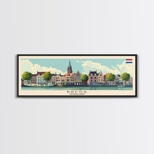 Carregar imagem no visualizador da galeria, Bremen Germany Wall Art, Panoramic Travel Poster, Panoramic Framed Canvas Print, City Wall Art, Wall Hanging Home Decor, Travel Art
