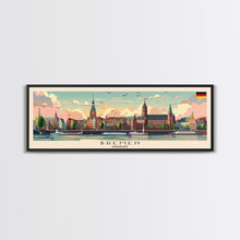 Carregar imagem no visualizador da galeria, Brescia Italy Travel Print Wall Art, Panoramic City Art, Travel Art, Wall Decor, Vacation Gift, Framed Canvas Print Or Metal Art
