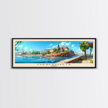 Cargar imagen en el visor de la galería, Cherepovets Russia Travel Print Wall Art, Panoramic City Art, Travel Art, Wall Decor, Vacation Gift, Framed Canvas Print Or Metal Art
