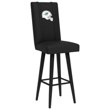 Load image into Gallery viewer, Swivel Bar Stool 2000 with  Miami Dolphins Helmet Logo
