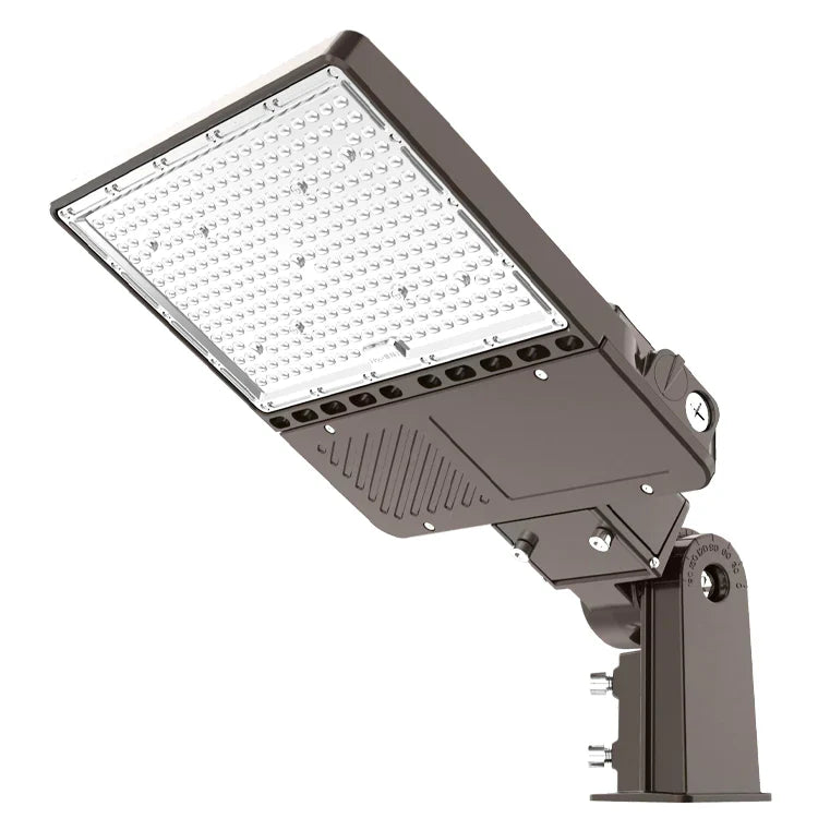 200W LED Shoebox Pole Lights - 5000K, 31,348 Lumens, AC 100-277V, with Built In Photocell Sensor