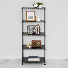 Load image into Gallery viewer, 14&quot; x 24&quot; x 60&quot; 5-Tier Wire Rack
