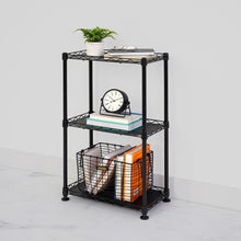 Load image into Gallery viewer, 10&quot; x 18&quot; x 30&quot; 3-Tier Wire Rack
