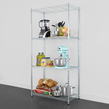 Cargar imagen en el visor de la galería, 18&quot; x 36&quot; x 72&quot; 4-Tier Wire Rack
