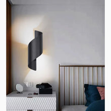 Load image into Gallery viewer, Creative White/Black Outdoor Aluminum Waterproof Wall Lamp For Courtyard
