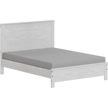 Load image into Gallery viewer, Albany Solid Wood Twin Bed Frame with Headboard, Heavy Duty Modern Rustic Twin Size Bed Frames, Box Spring Needed
