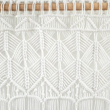 Load image into Gallery viewer, Boho Macrame Tassel Cotton Valance
