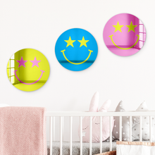 Load image into Gallery viewer, Bundle |  Happy Face with Starry Eyes Multicolor 3-Piece Set
