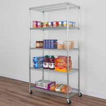 Cargar imagen en el visor de la galería, 18&quot; x 36&quot; x 72&quot; 5-Tier Wire Rack
