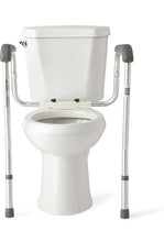 Load image into Gallery viewer, Medline Toilet Safety Rails Frame - MDS86100RF

