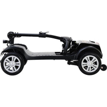 Load image into Gallery viewer, Four wheels Compact Travel Mobility Scooter with 300W Motor for Adult-300lbs, Gloss Black
