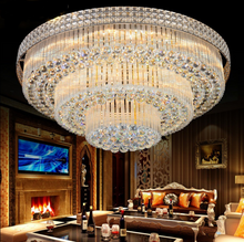 Carregar imagem no visualizador da galeria, Multi Tier Contemporary Crystal LED Chandelier
