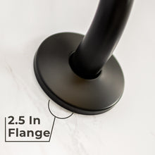 Carregar imagem no visualizador da galeria, 10.5 in. S-Shaped Stainless Steel Shower Head Extension Arm (Black Finish)
