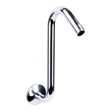 Carregar imagem no visualizador da galeria, 10.5 in. S-Shaped Stainless Steel Shower Head Extension Arm (Chrome Finish)
