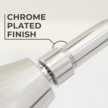 Carregar imagem no visualizador da galeria, 10.5 in. S-Shaped Stainless Steel Shower Head Extension Arm (Chrome Finish)
