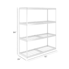 Cargar imagen en el visor de la galería, 24&quot; x 72&quot; x 84&quot; Heavy-Duty Garage Shelving
