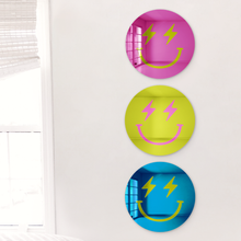 Cargar imagen en el visor de la galería, Bundle | Happy Faces With Lightning Bolt Eyes 3-Piece Multicolor Set
