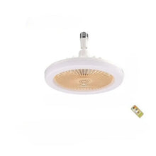 Carregar imagem no visualizador da galeria, 26CM Remote Control LED Light and Fan - Ceiling Fan with E27 Lamp
