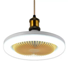 Carregar imagem no visualizador da galeria, 26CM Remote Control LED Light and Fan - Ceiling Fan with E27 Lamp

