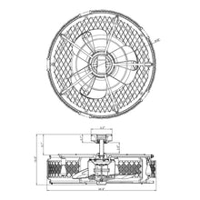 Cargar imagen en el visor de la galería, 27&quot; Wright Modern DC Motor Downrod Mount Reversible Crystal Ceiling Fan with Lighting and Remote Control
