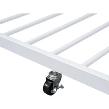 Load image into Gallery viewer, Full XL Over Queen Metal Bunk Bed with Twin Size Trundle, White
