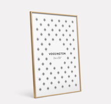 Load image into Gallery viewer, Vossington Thin 24x30 Poster Frame - Light Oak Frame Color (Real Wood Grain Finish) - Slim &amp; Modern Frame Design - Fits 1 Picture, Art Print, Puzzle
