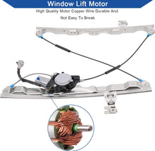 Load image into Gallery viewer, Obaee 748-524 Front Left Driver Side Power Window Lift Regulator with Motor 6 Pins Compatible with Nissan Pathfinder Armada 2004/ Armada 2005-2013/

