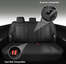 Load image into Gallery viewer, TZAUT-AXLE Leather Car Seat Covers for Toyota RAV4 Hybrid 2019 2020 2021 2022 2023 2024 LE Limited XLE, Non-Slip Full Set Automotive Vehicle Cushion
