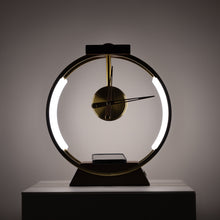 Cargar imagen en el visor de la galería, Modern Clock Lamp with Phone Wireless Charger
