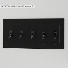 Load image into Gallery viewer, The Brass Toggle Switch (1 to 5 Gang)
