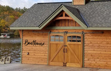 Load image into Gallery viewer, Boathouse Metal Word Sign
