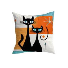 Cargar imagen en el visor de la galería, Astronomic Cats Cushion Cover
