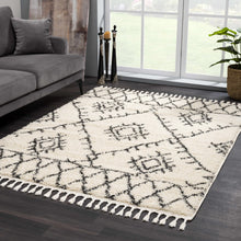 Load image into Gallery viewer, Emlenton Berber Shag with Tassels - Clearance
